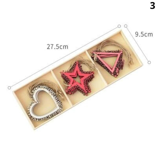 Nordic Christmas Ornaments Pendant Tree Decorations Seasonal Decorations