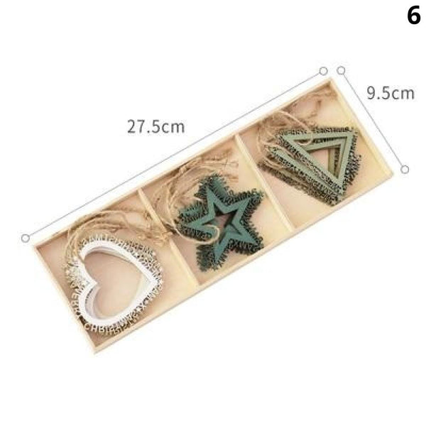 Nordic Christmas Ornaments Pendant Tree Decorations Seasonal Decorations