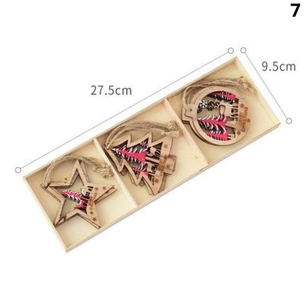 Nordic Christmas Ornaments Pendant Tree Decorations Seasonal Decorations