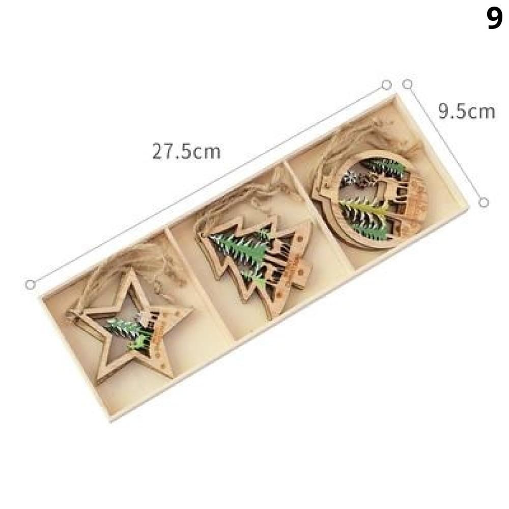 Nordic Christmas Ornaments Pendant Tree Decorations Seasonal Decorations