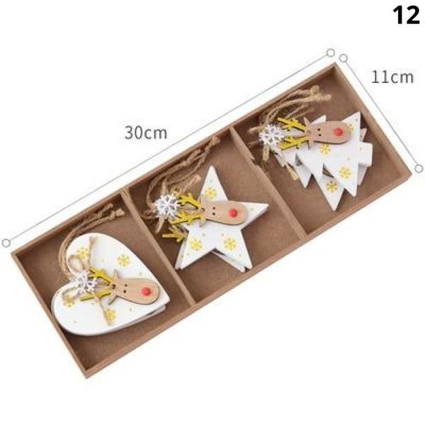 Nordic Christmas Ornaments Pendant Tree Decorations Seasonal Decorations