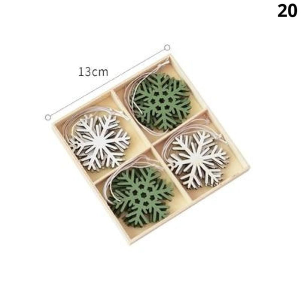 Nordic Christmas Ornaments Pendant Tree Decorations Seasonal Decorations