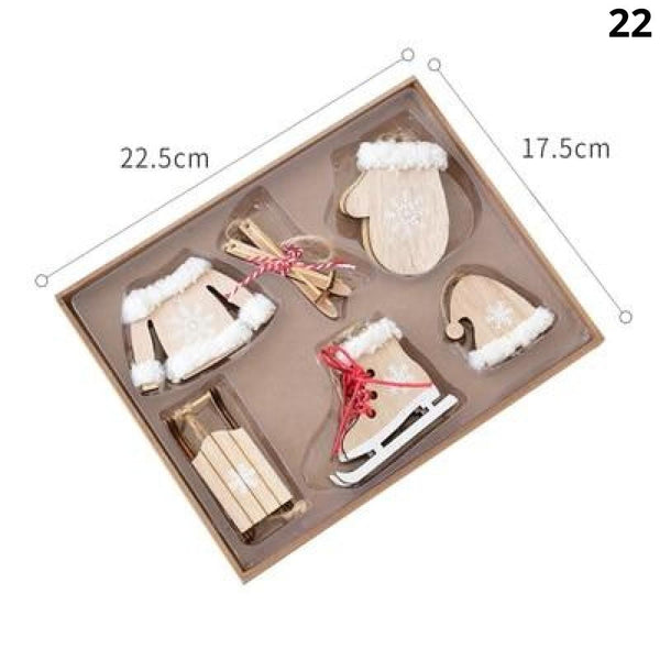 Nordic Christmas Ornaments Pendant Tree Decorations Seasonal Decorations