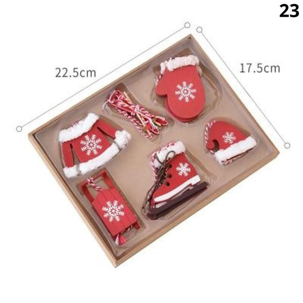 Nordic Christmas Ornaments Pendant Tree Decorations Seasonal Decorations