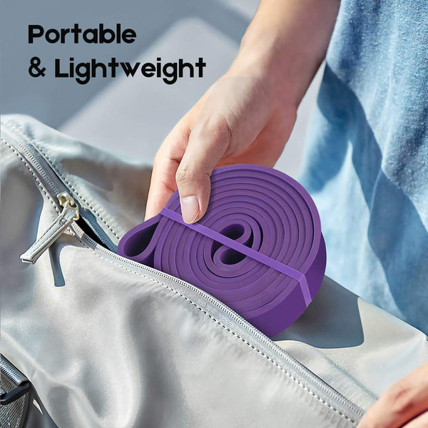 Set Of 5 Heavy Duty Resistance Band Loop Power Gym Fitness Exercise Yoga Workout Resistance Trainers