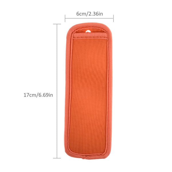 10Pcs / Set Reusable Iceblock Holders Popsicle Bags Sleeves Ice Pop Molds