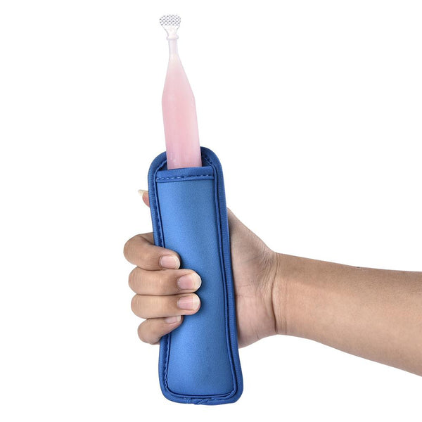 10Pcs / Set Reusable Iceblock Holders Popsicle Bags Sleeves Ice Pop Molds