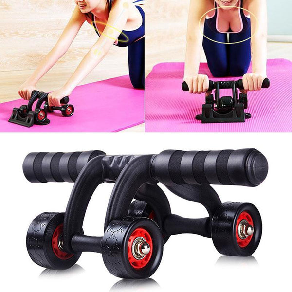 Ab Roller Abdominal Muscle Workout Wheels Gym Equipment Abdominal Machines