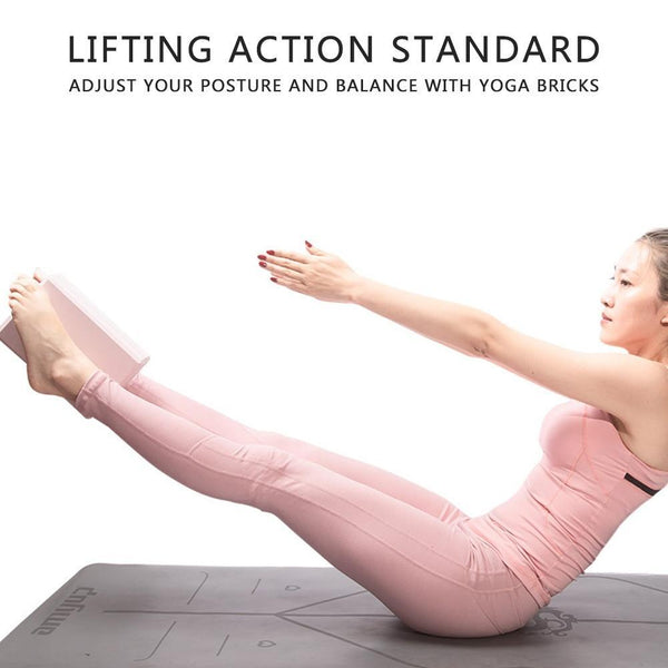 Eva Yoga Block Fitness Foam Brick Exercise Gym Sports Pilates Stretching F01 Au Stock