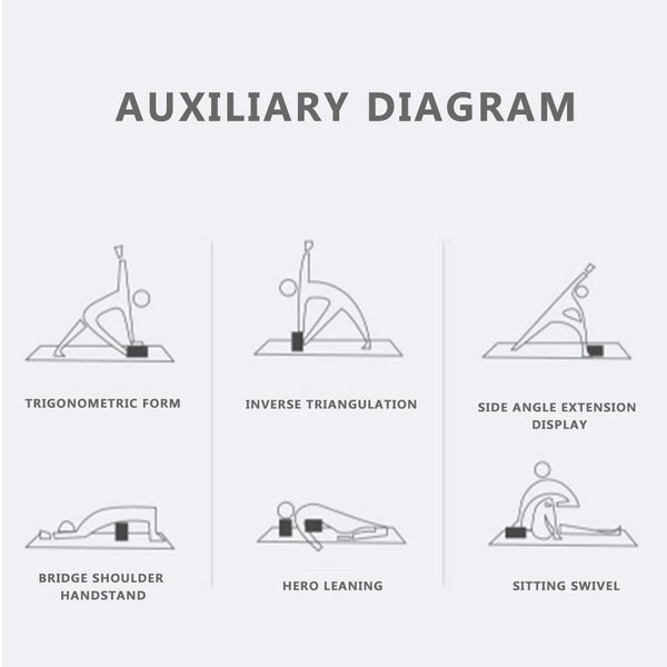 Eva Yoga Block Fitness Foam Brick Exercise Gym Sports Pilates Stretching F01 Au Stock Yoga Props