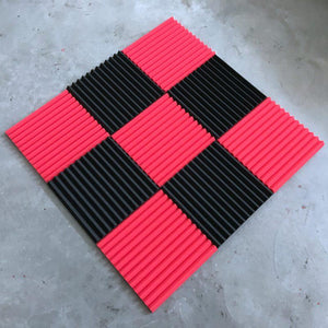 12Pcs Soundproofing Acoustic Panels Foam Tiles Inch X