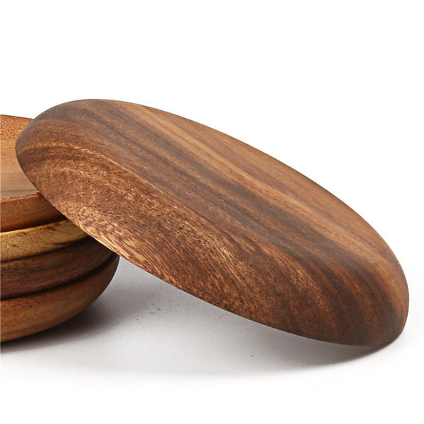 Acacia Wooden Dishes Natural Serving Plates