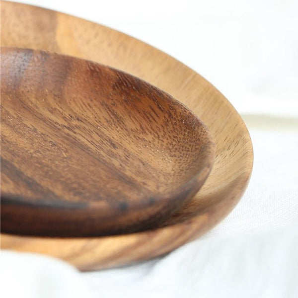 Acacia Dishes Natural Serving Plates