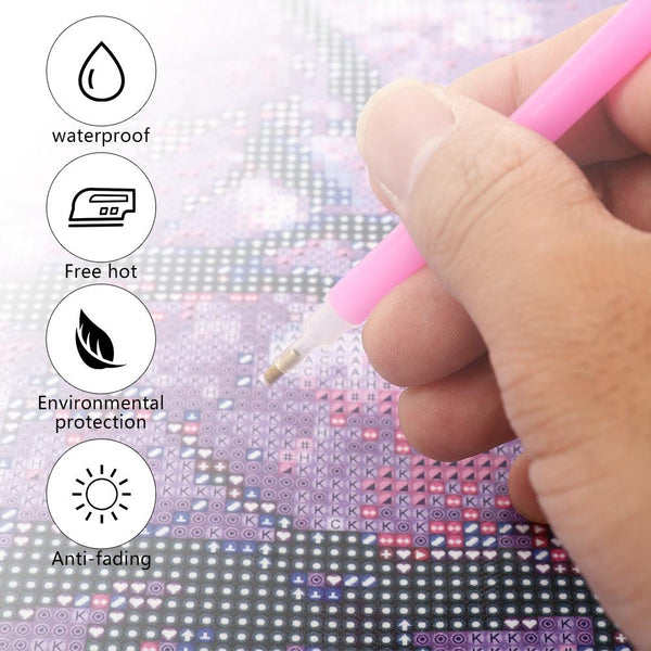 5D Diy Diamond Painting Cross Stitch Purple Cherry Tree Embroidery Decor Diamond Painting Kits