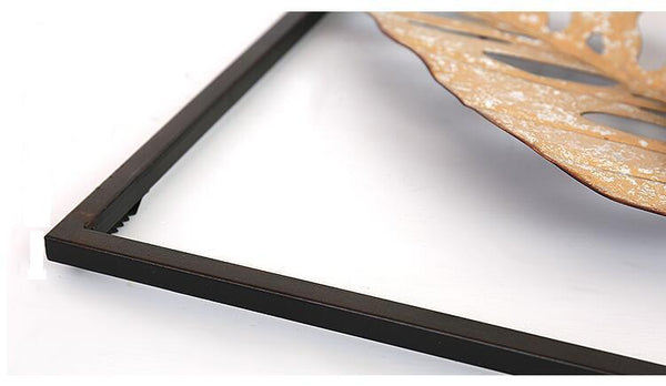 Modern Wrought Iron 3D Flower Or Birds Hanging Wall Decorations Sculptures & Figurines