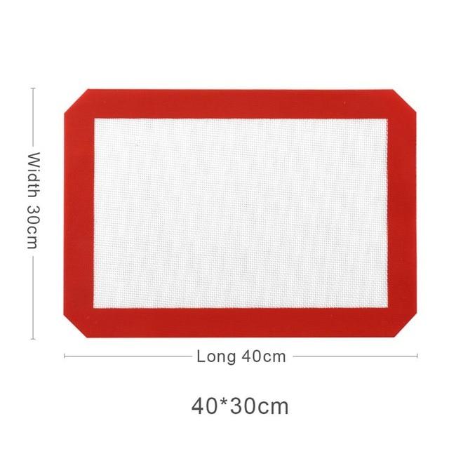 Non Stick Silicone Baking Mat Pastry Dough Rolling Sheet Macaroon Other Bakeware & Ovenware