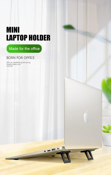 Mini Laptop Notebook Stand Ergonomic Office Accessories Stands Holders & Car Mounts