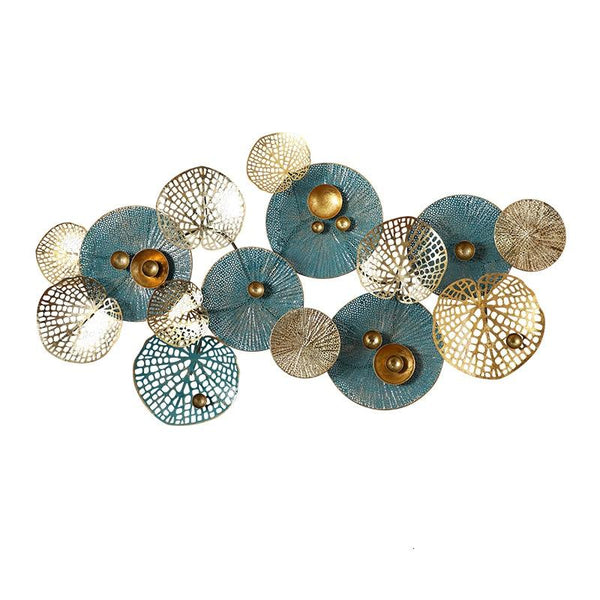 French Style Wall Decoration 3D Iron Art Hanging Dcor Sculptures & Figurines