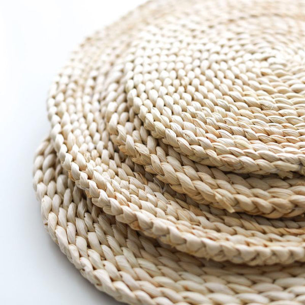 Round Woven Coasters Placemats