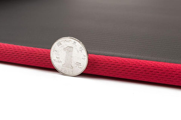 Black Yoga Mat Exercise Floor Mats Gym Judo Gymnastics Pilates Fitness Training Mats & Non Slip Towels