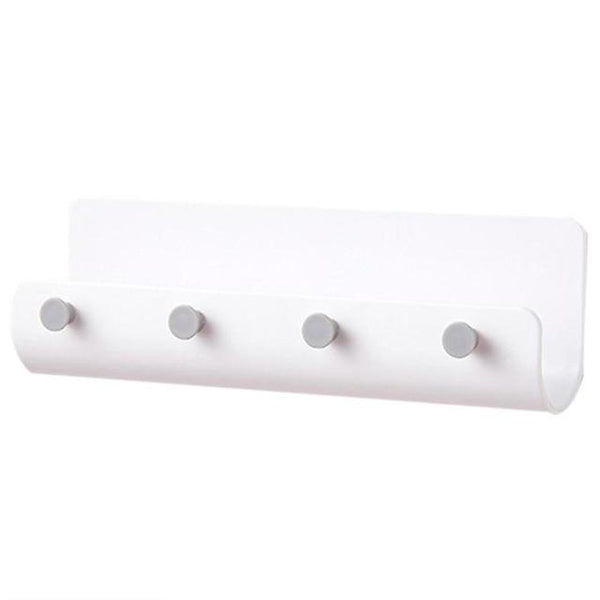 Nordic Wall Hooks With Shelf Key Rack Storage Organisation Wall Hooks & Hangers