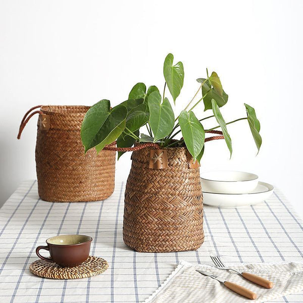 Natural Woven Storage Solutions Baskets