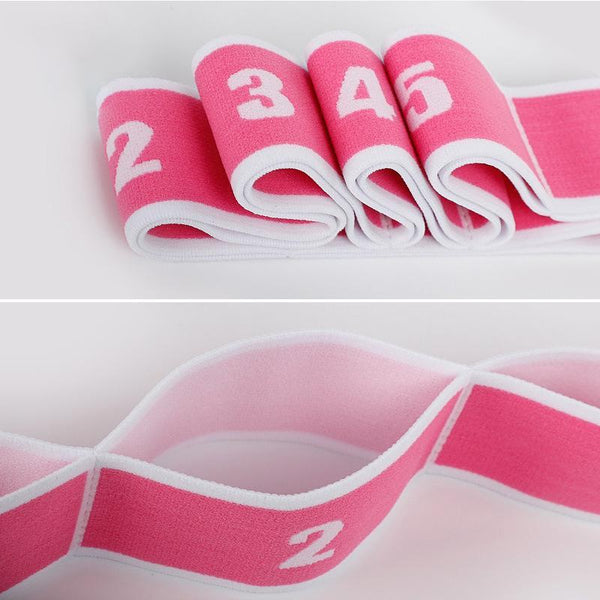 Yoga Stretching Multi Loop Strap Pilates Gym Flexibility Exercise Fitness Workout Yoga Straps