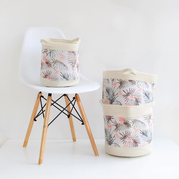 Woven Baskets Coastal Decor Storage Storage Bins & Baskets