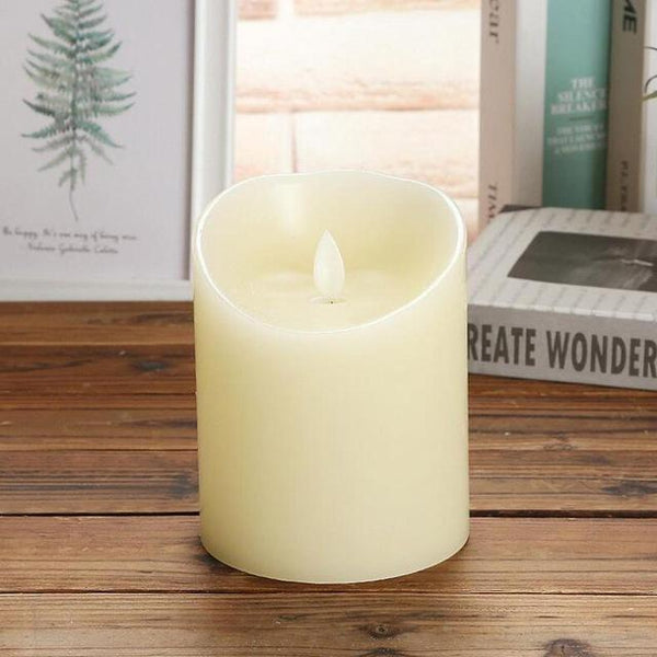 3 / Set Led Flameless Swing Safe Battery Operated Lights Home Decor Candles