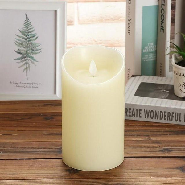 3 / Set Led Flameless Swing Safe Battery Operated Lights Decor Candles
