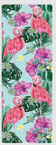 Flamingo Suede Yoga Mat Non Slip Gym Fitness Exercise Pilates Mats & Non Slip Towels