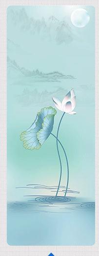 Peaceful Yoga Mat Non Slip Gym Fitness Exercise Pilates Mats & Non Slip Towels