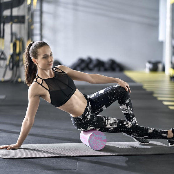 Eva Yoga Foam Roller Physio Back Training Pilates Gym Exercise Massage F01 Foam Rollers