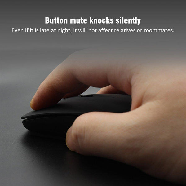 Wireless Ergonomic Rechargeable Computer Mouse Mice Trackballs & Touchpads