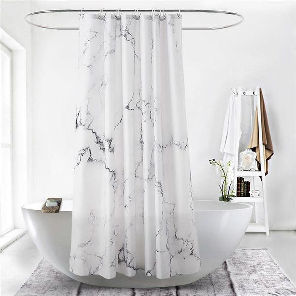 Shower Curtains White Marble Shower Curtain