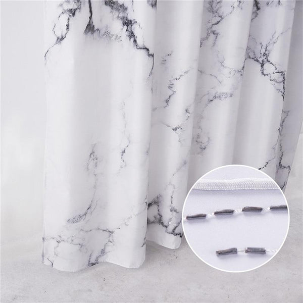 White Marble Shower Curtain Shower Curtains