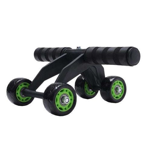4 Wheel Ab Roller Abdominal Power Gym Fitness Exercise Equipment Abdominal Machines