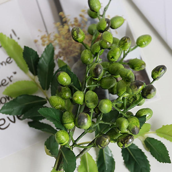 Olive Branch Stem Floral Décor