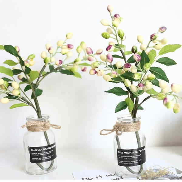 Olive Branch Stem Floral Décor