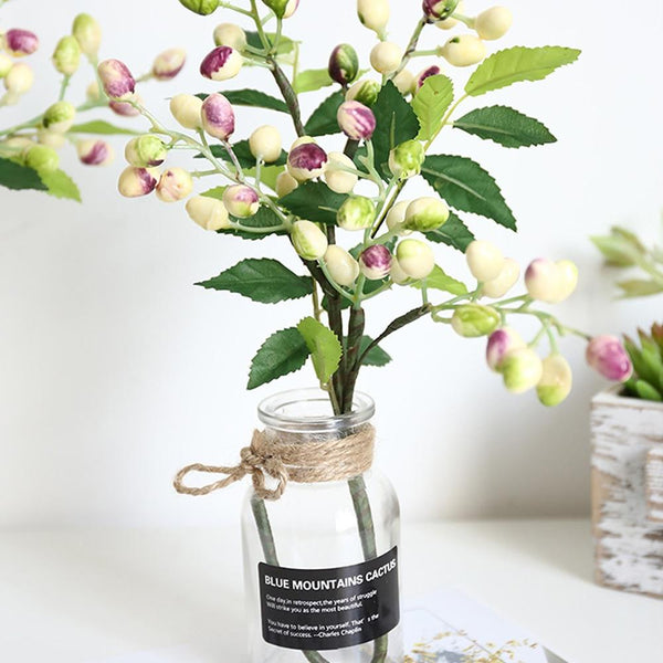 Olive Branch Stem Floral Décor