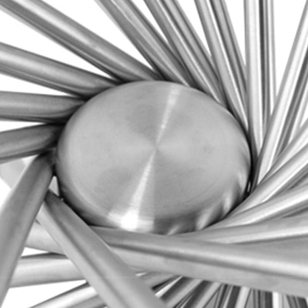 Stainless Steel Folding Fruit Basket Modern Unique Bowl Decor Racks & Holders