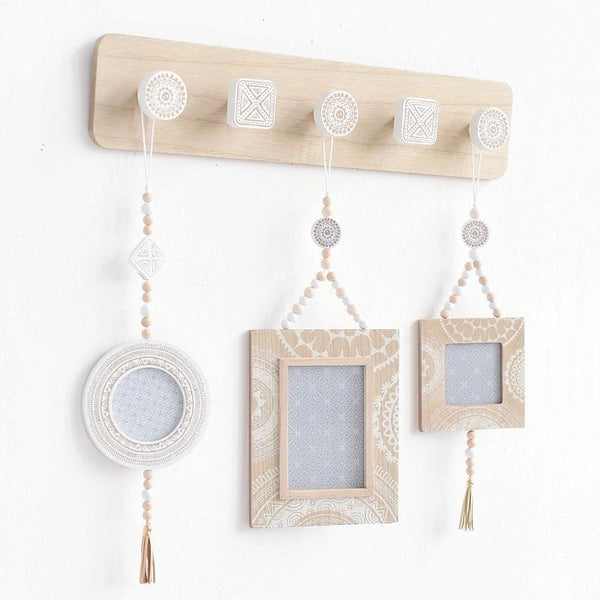 Wall Hanging Boho Hooks Minimalist Stylish Decor Wall Hooks & Hangers