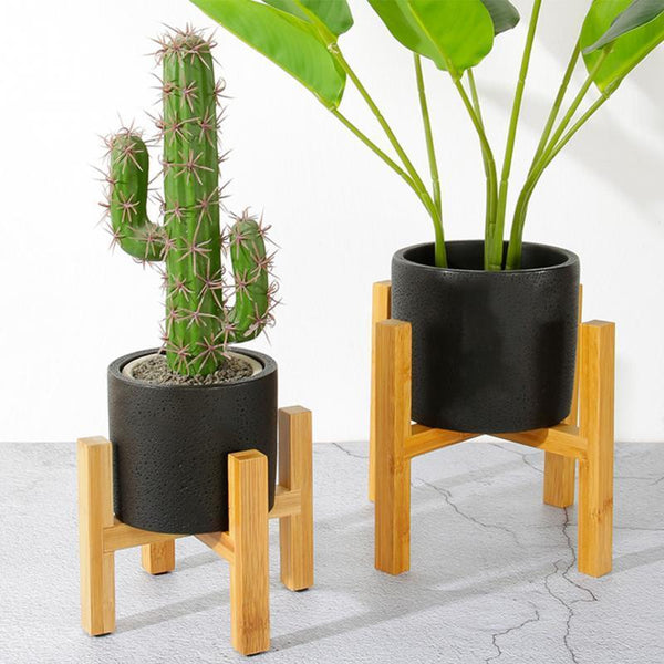 Plant Stands Bamboo Pot Holder Indoor Plant Stand Home Decor