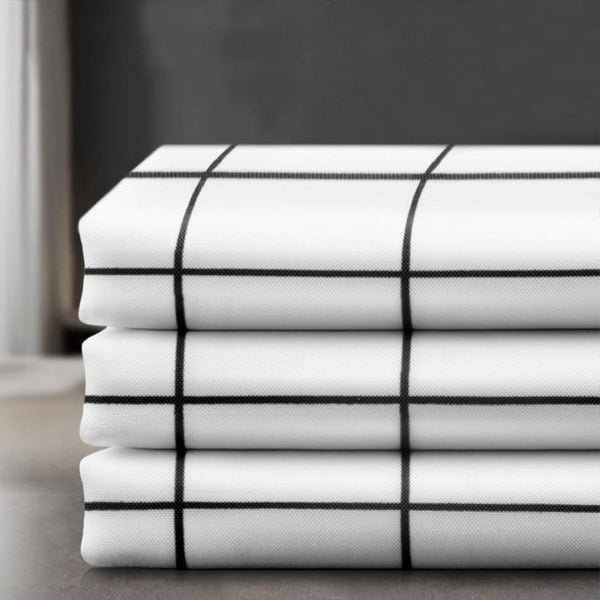 Simple Grid Shower Curtain Shower Curtains