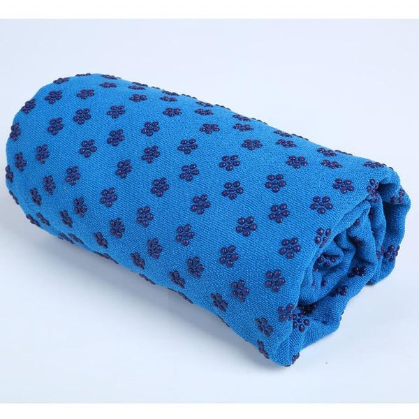 Soft Yoga Mat Non Slip Towel Pvc Floral Printed Fitness Equipment Gym Mats & Non Slip Towels