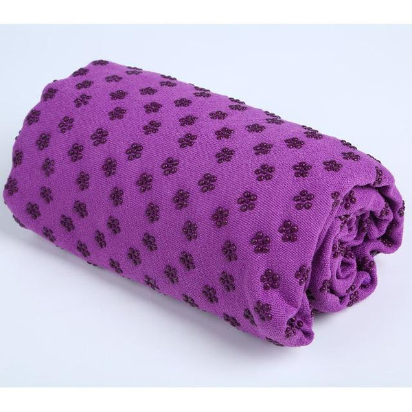 Soft Yoga Mat Non Slip Towel Pvc Floral Printed Fitness Equipment Gym Mats & Non Slip Towels