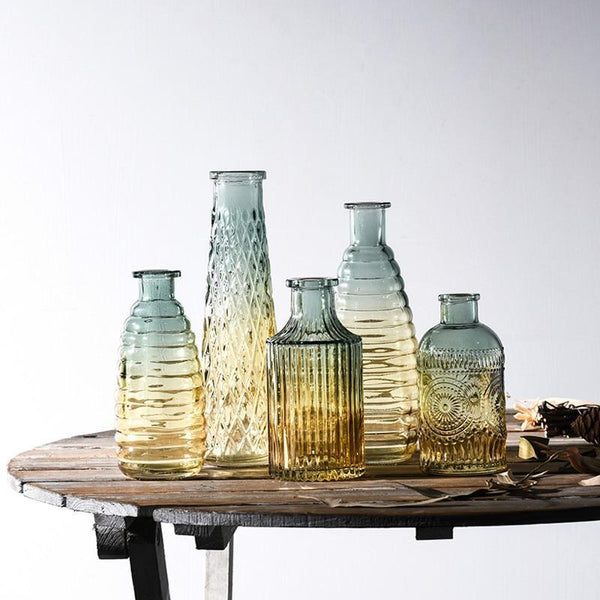 Seaside Glass Coastal Home Decor Vases
