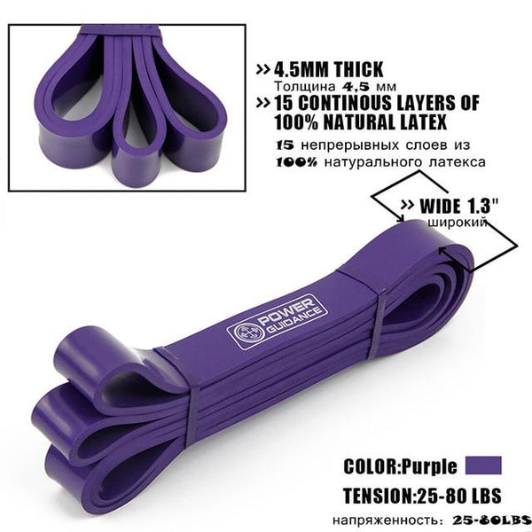 3 / Set Strong Latex Resistance Band Pull Up Loops Strength Training Fitness Workout Resistance Trainers