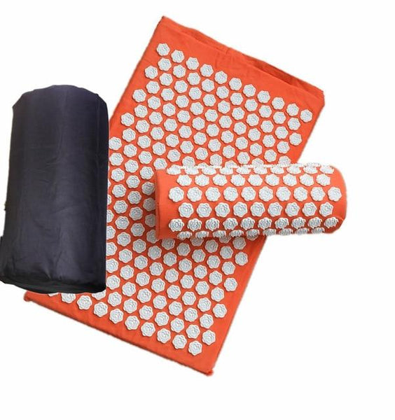 Lotus Acupressure Mat Cushion Pillow Yoga Stress Relief Relaxation F01 Massagers
