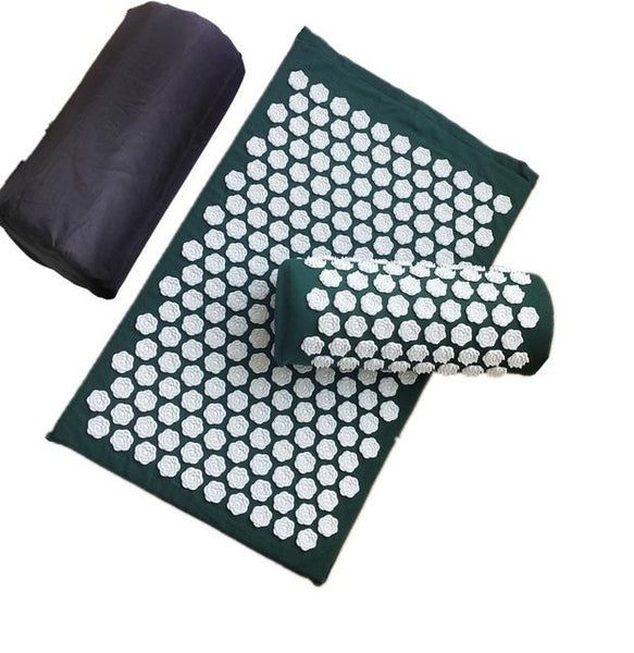 Lotus Acupressure Mat Cushion Pillow Yoga Stress Relief Relaxation F01 Massagers